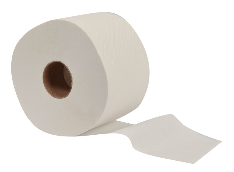 Set Toilet Paper Roll, Bathtub, Sanitary Tampon, Toothbrush