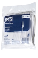 Tork White Plastic Fork