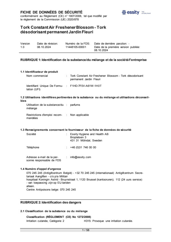 Safety Data Sheet