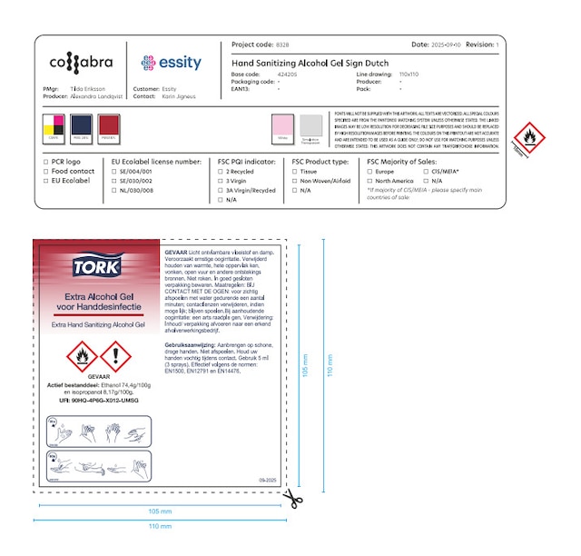 Usage Information Sign
