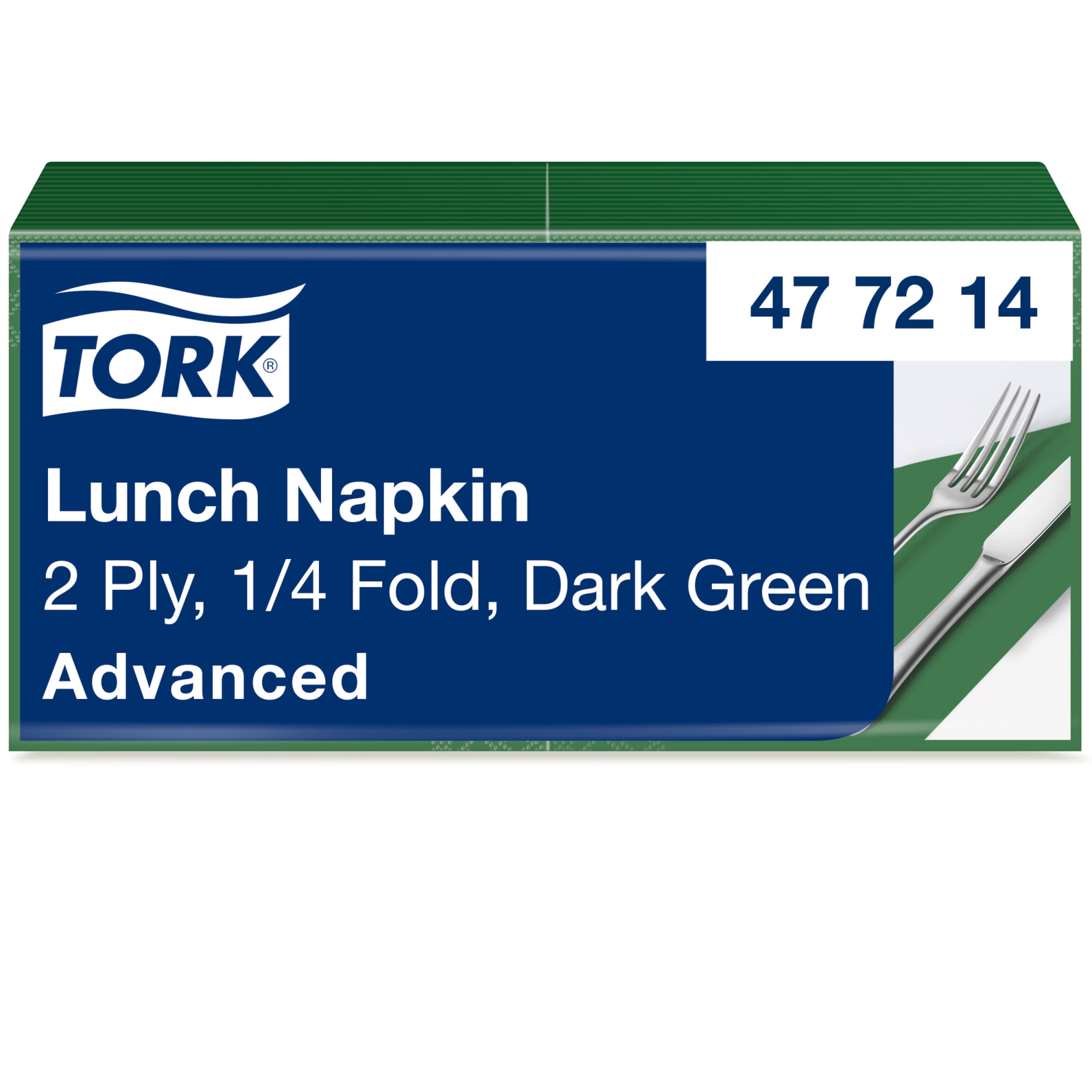 Tork Dark Green Lunch Napkin