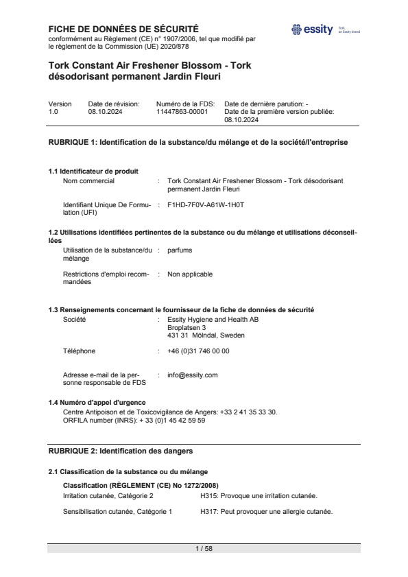 Safety Data Sheet