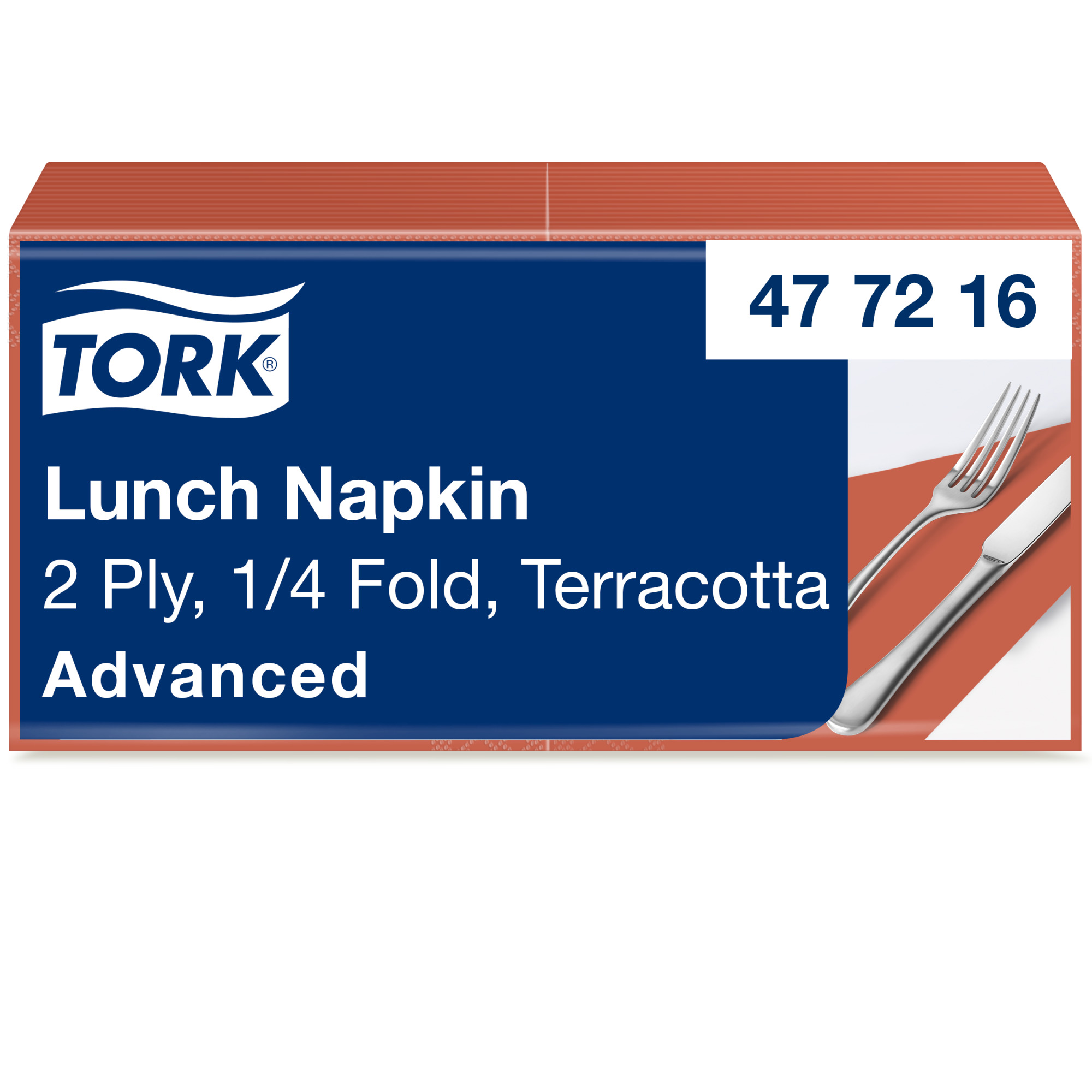 Tork Terracotta Lunch Napkin