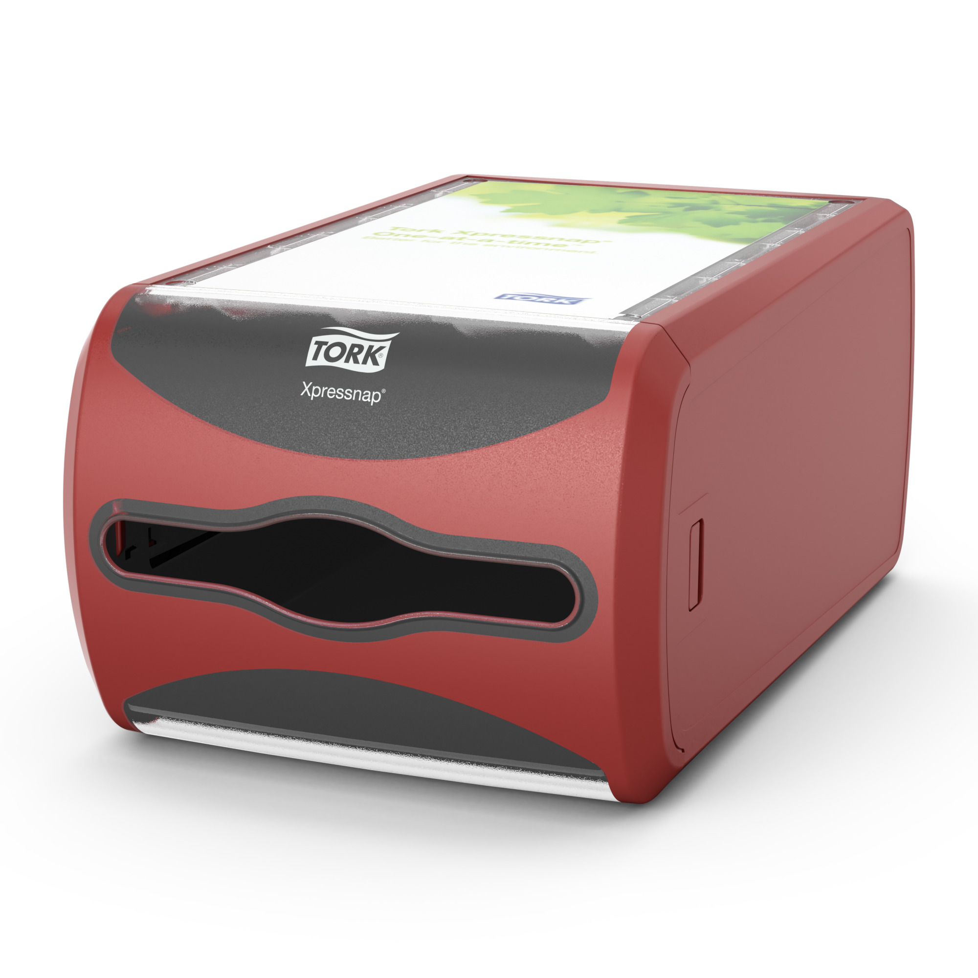 Tork Xpressnap® Distributeur pour serviettes comptoir, Rouge N4