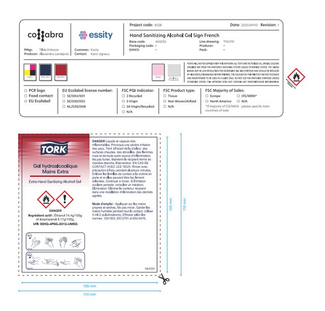 Usage Information Sign