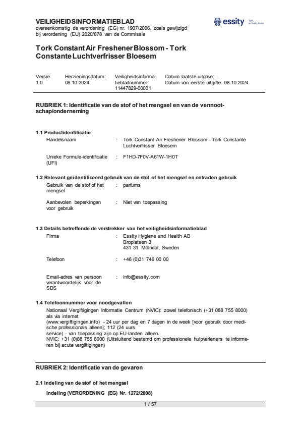 Safety Data Sheet
