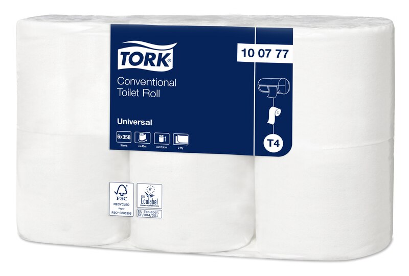 Tork Toalettpapper Universal – 2-lagers