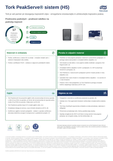 List o trajnostnih izdelkih