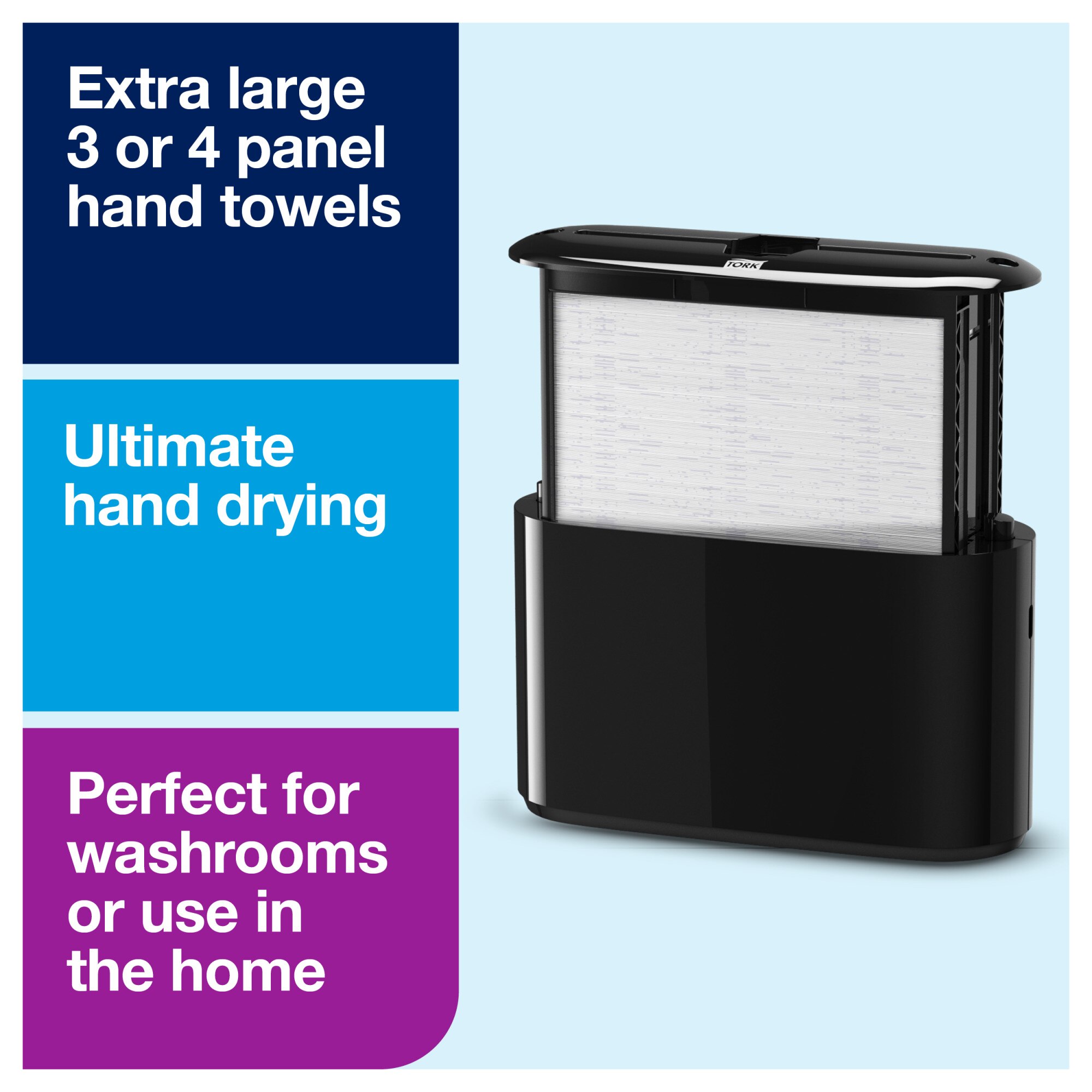 なとり シクレ タオル Fare Towel ブラック Tork Xpress® Countertop Multifold Hand Towel Dispenser Black H2