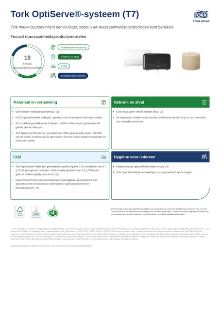 Sustainability-informatieblad