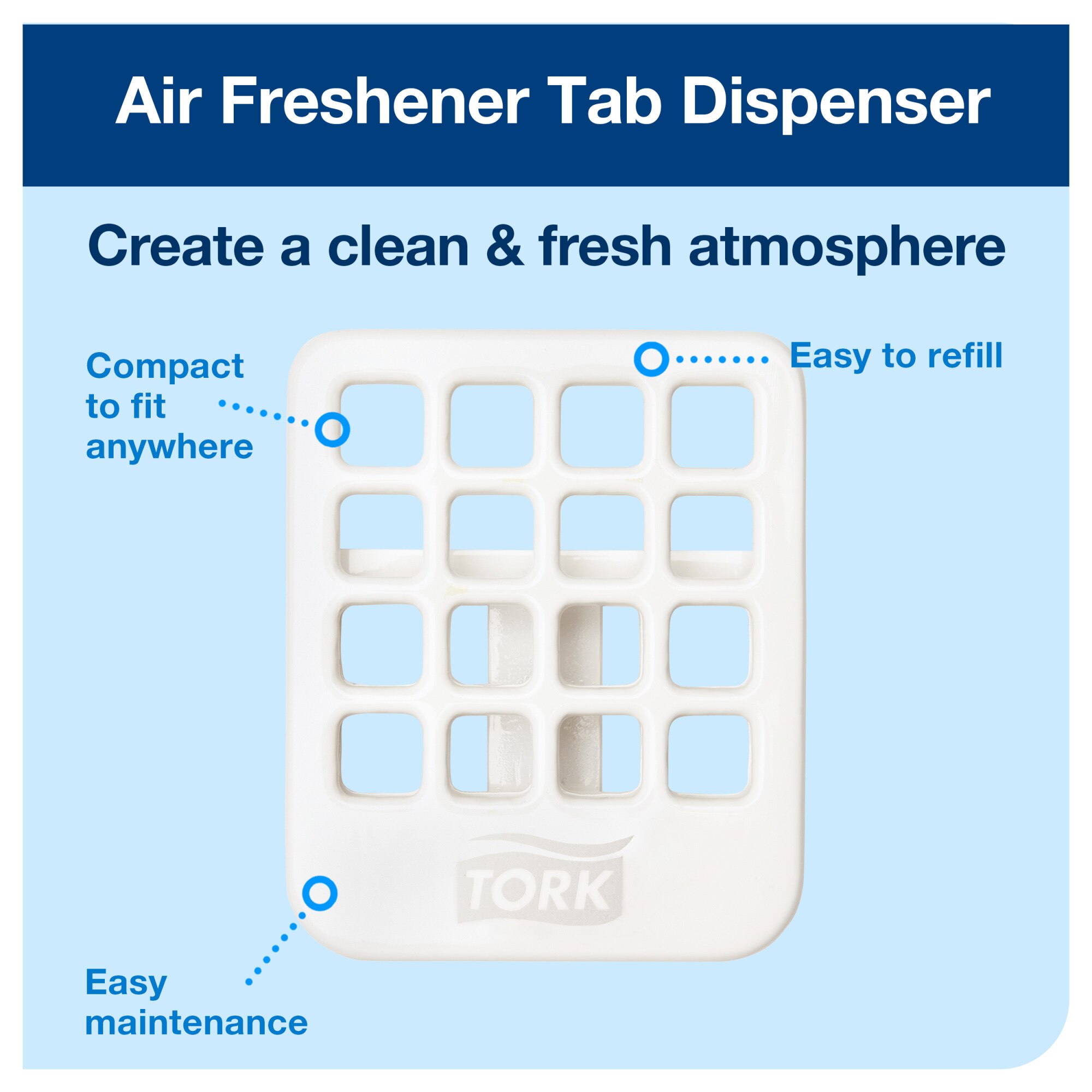 Tork Air Freshener Tab Holder White A2