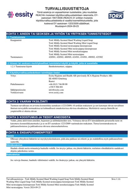 Safety Data Sheet