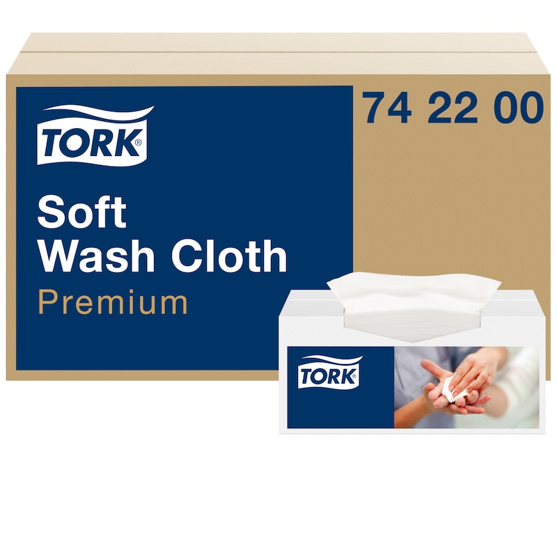 Tork weiches Waschtuch Weiß