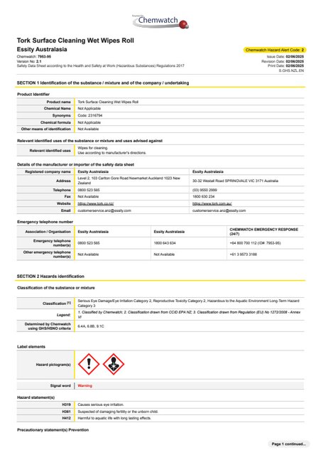 Safety Data Sheet