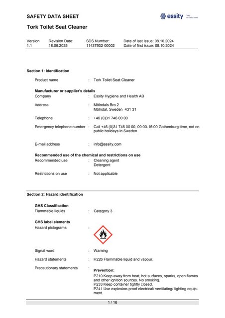 Safety Data Sheet