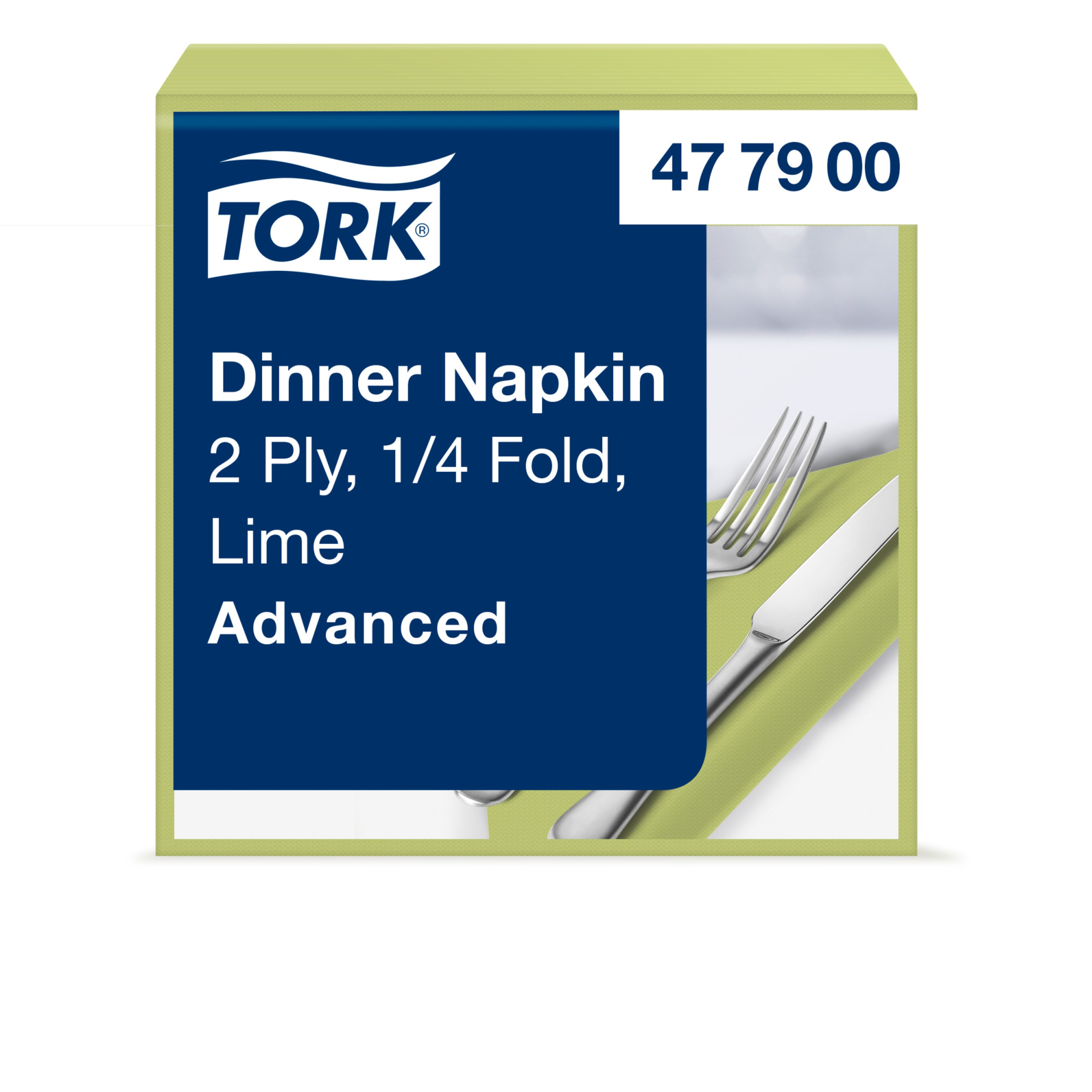 Tork Lime Dinner Napkin
