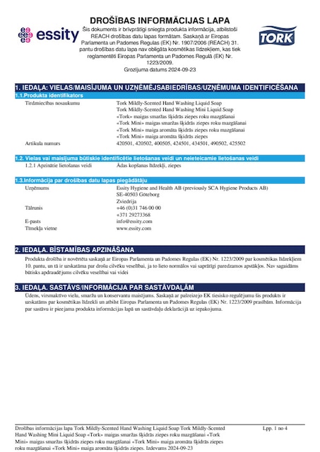 Safety Data Sheet