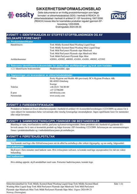 Safety Data Sheet