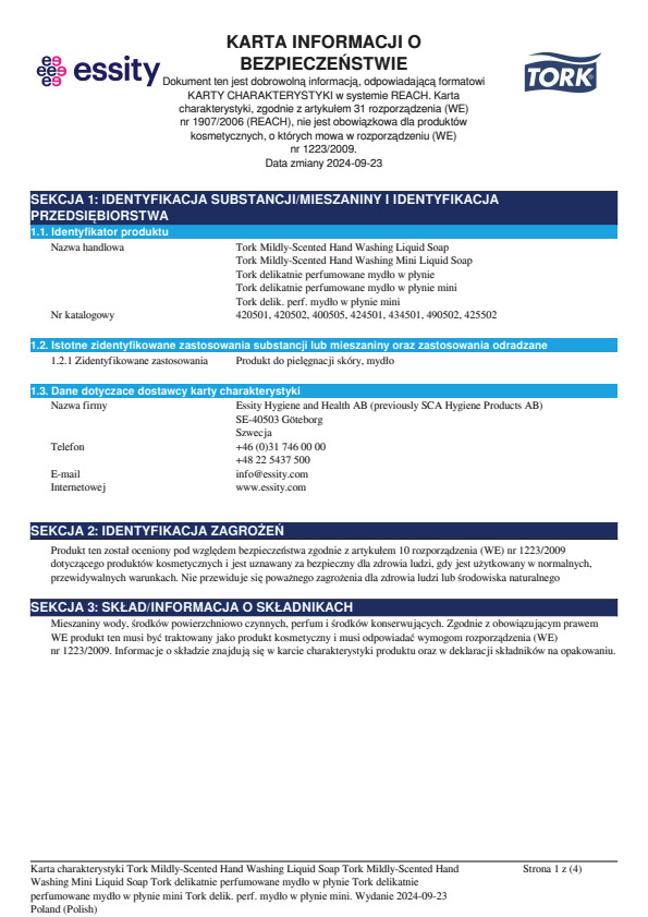 Safety Data Sheet