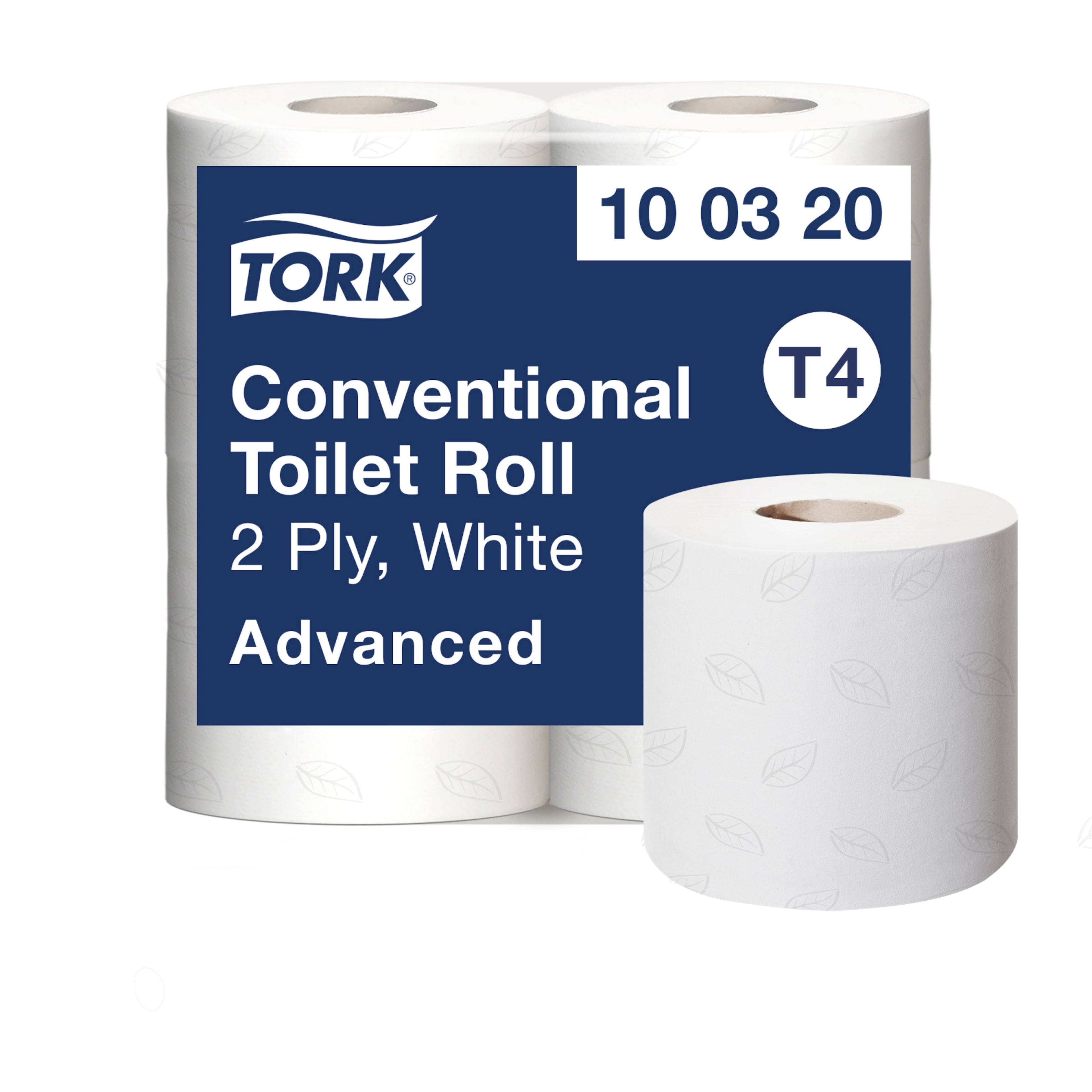 Tork Conventional Toilet Paper Roll White T4