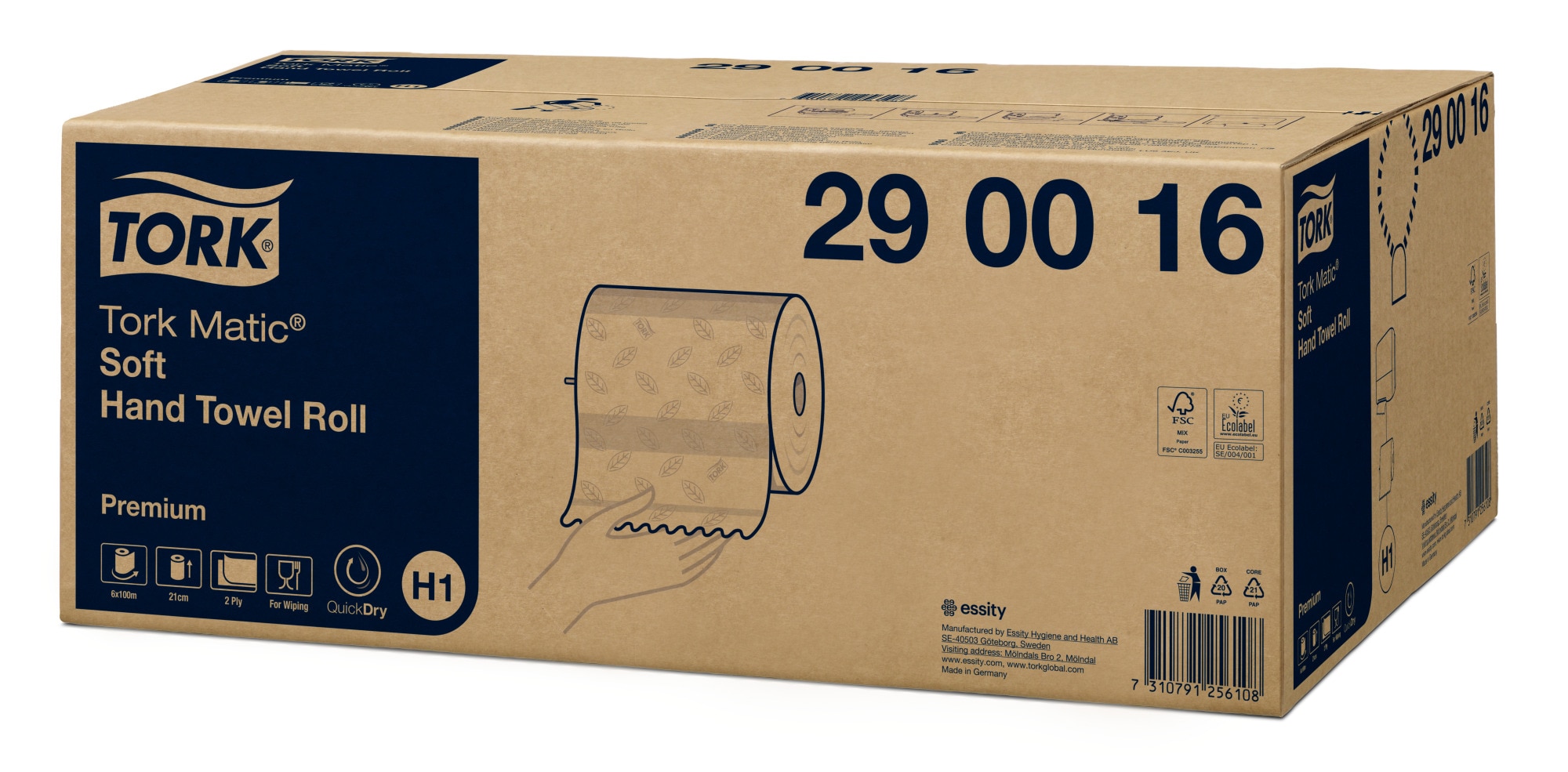 Tork Matic® Soft Hand Towel Roll Premium | 290016 | Paper Tork Matic® Soft Hand Towel Roll Premium | 290016 | Paper