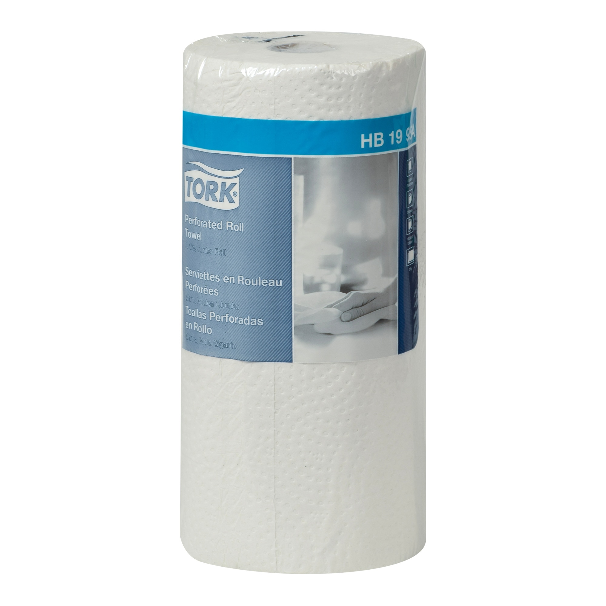 Tork Jumbo Perforated Roll Towel White