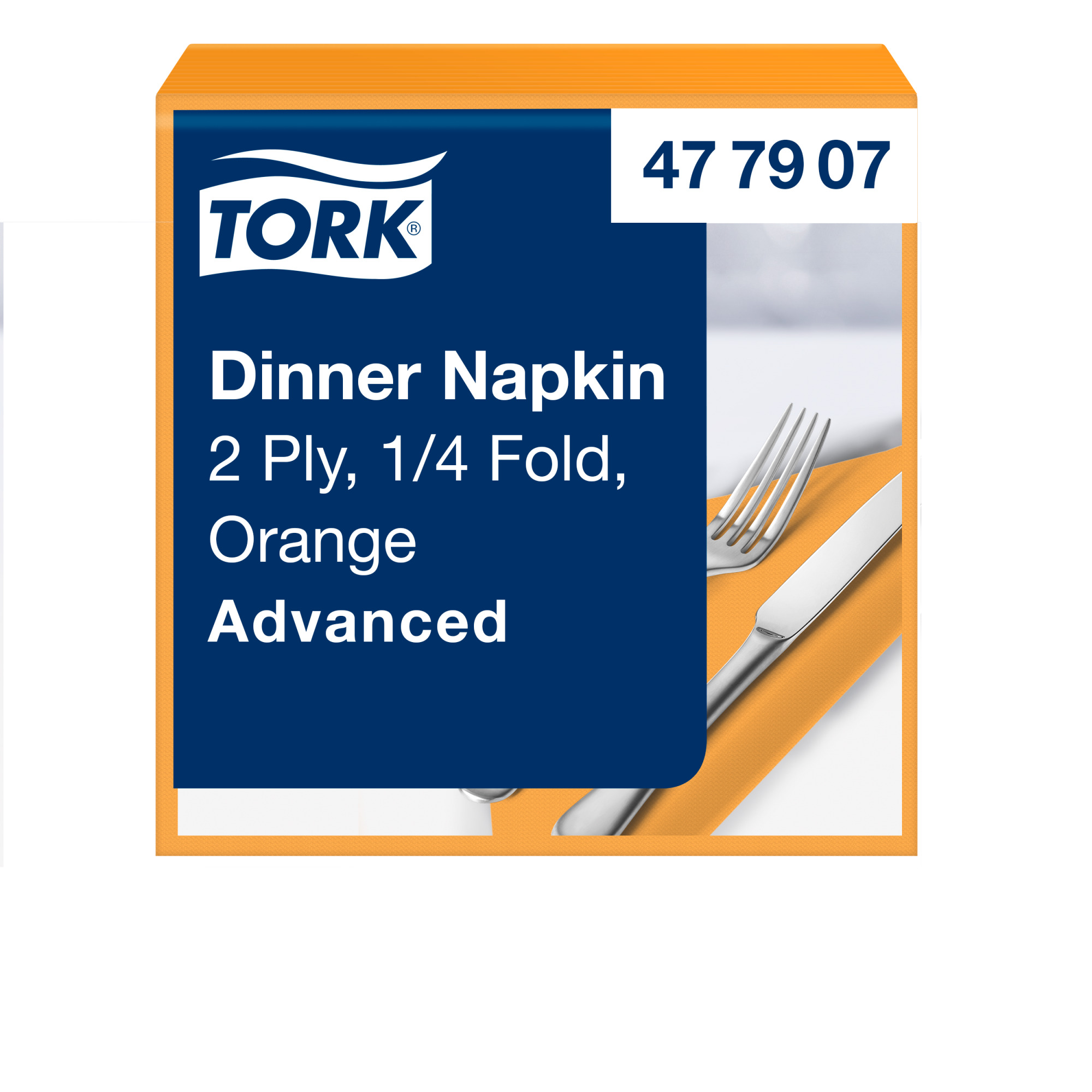 Tork Serviette Dinner, Orange