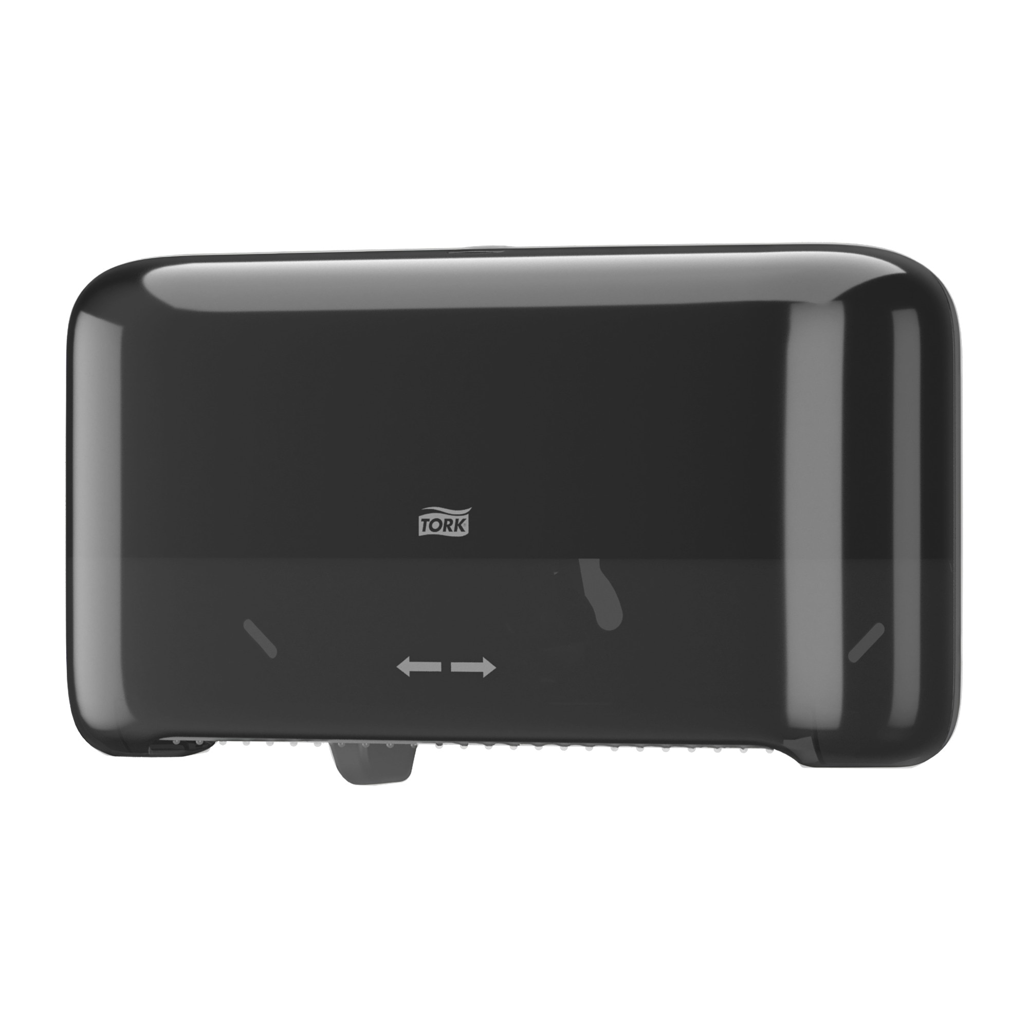 Tork OptiServe® 2-Roll Coreless Toilet Paper Dispenser Black T7