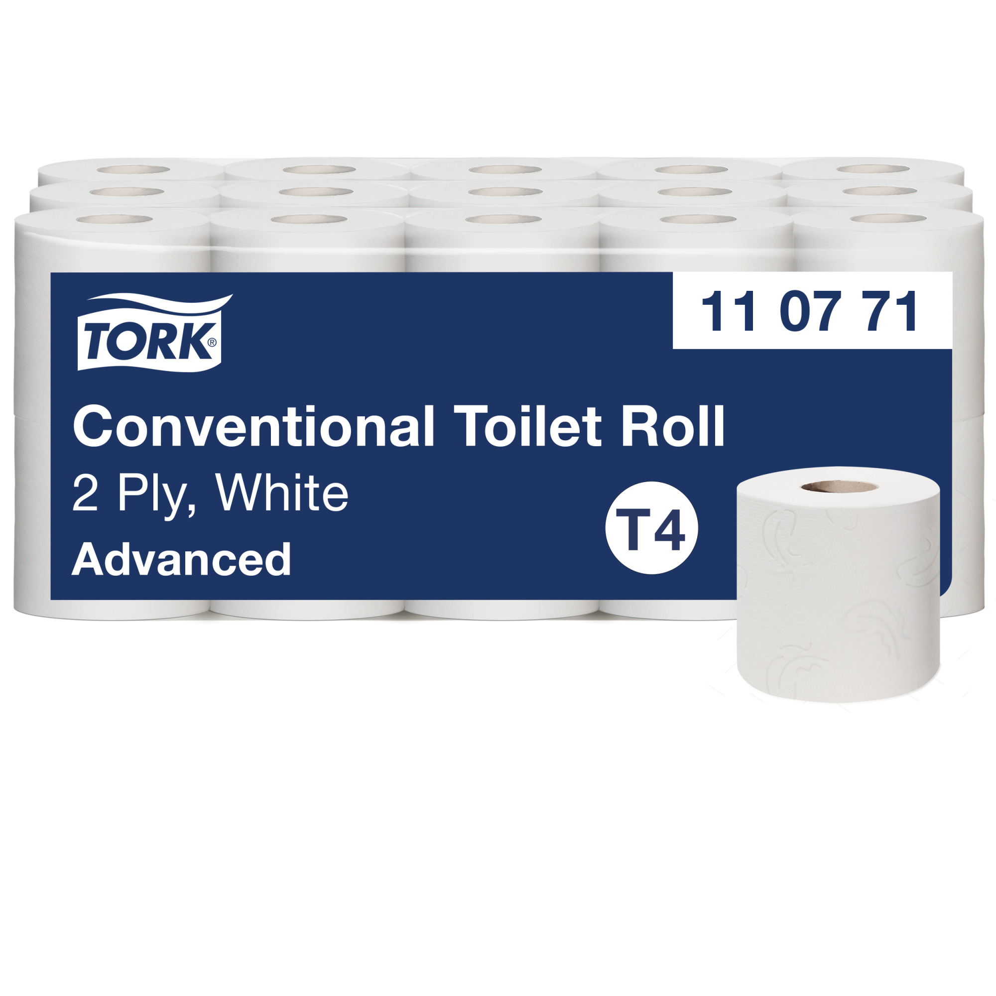 Tork Traditioneel Toiletpapier Wit T4