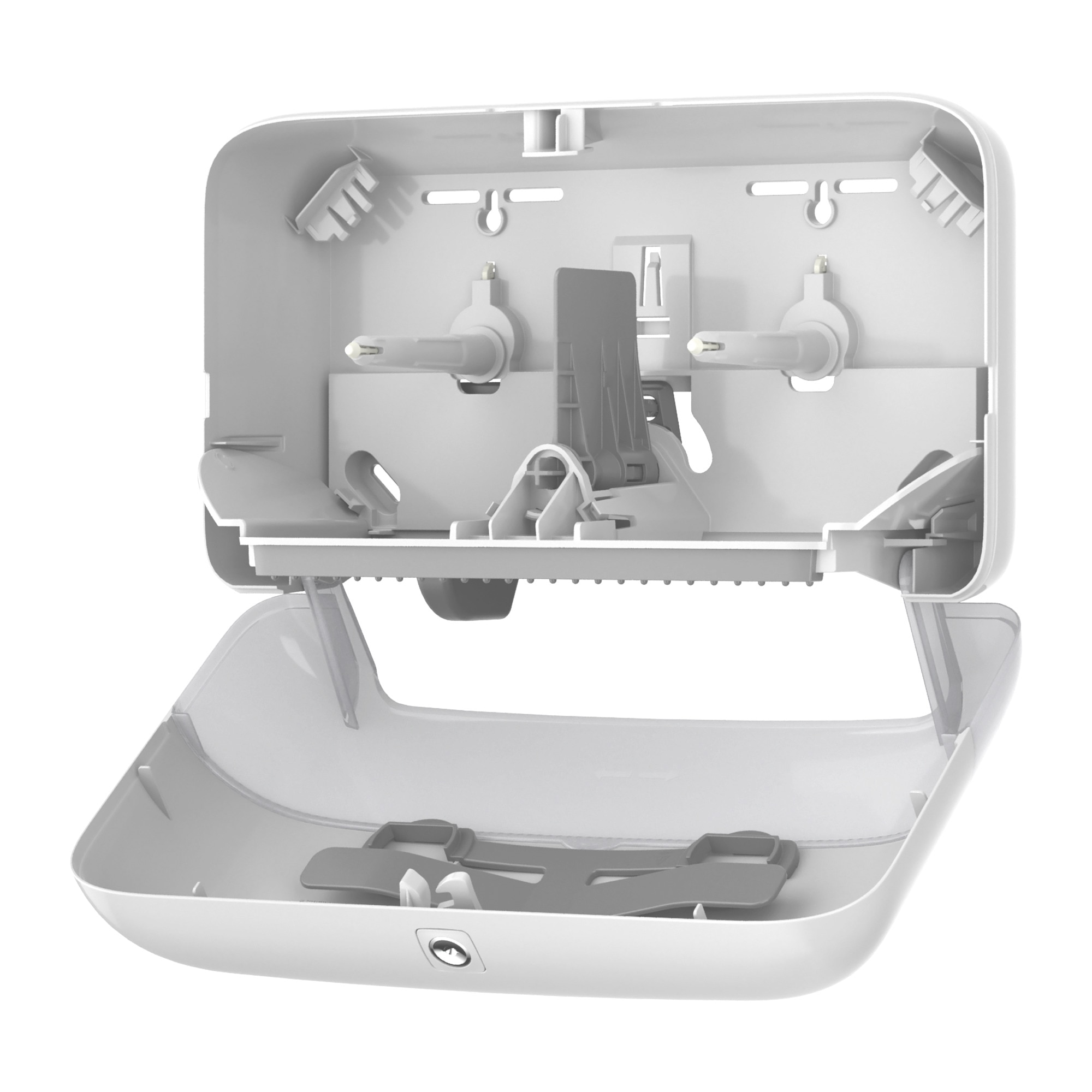 Tork OptiServe® 2-Roll Coreless Toilet Paper Dispenser White T7