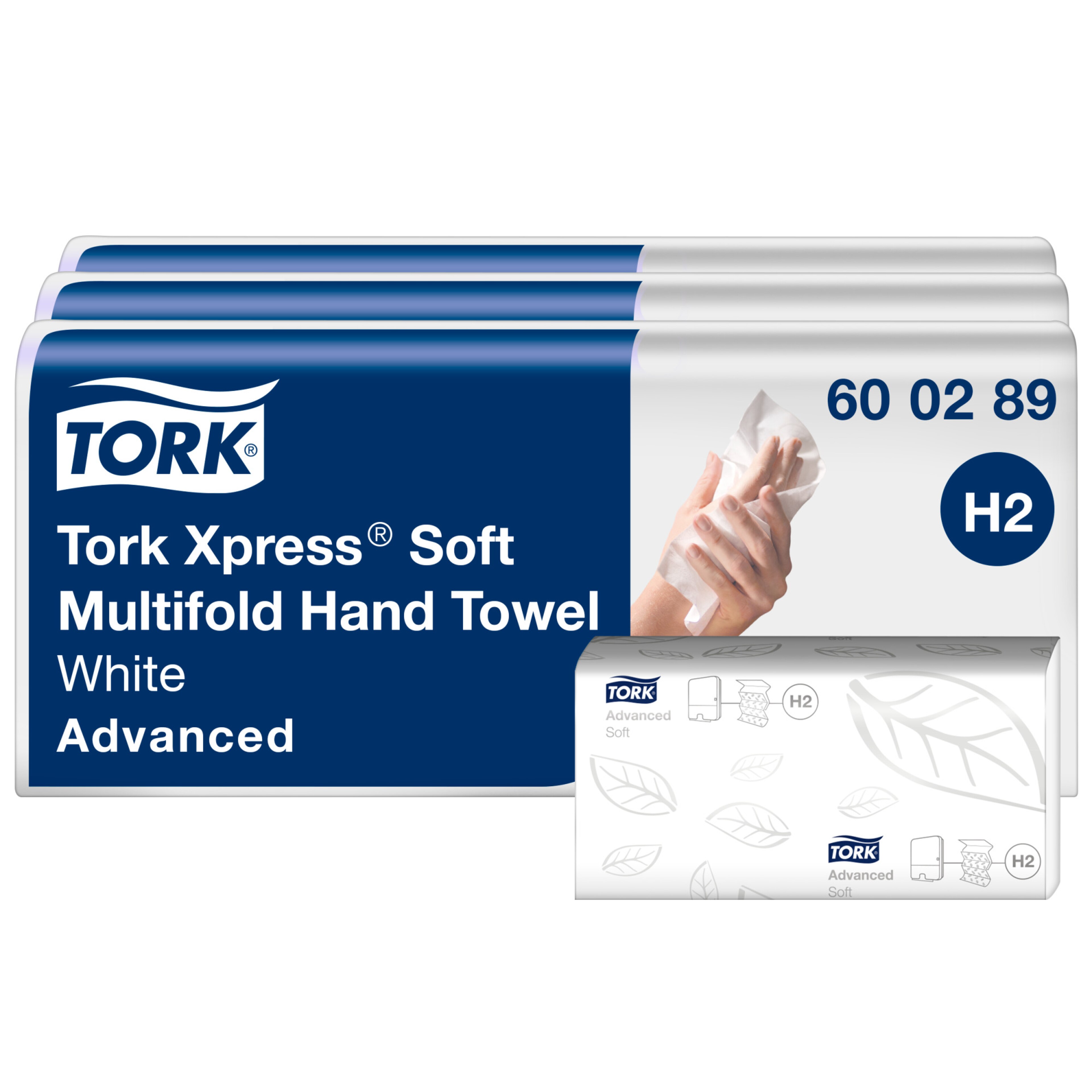 Tork Xpress® Zachte Multifold Handdoeken Wit H2