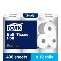 Tork Universal Bath Tissue Roll, 2-Ply, TM1601A