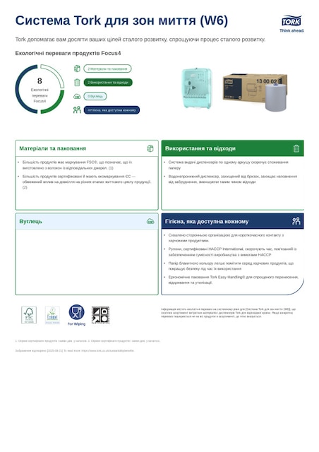 Екологічний паспорт продукту