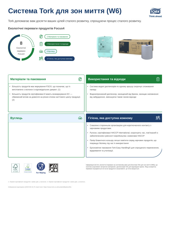 Екологічний паспорт продукту