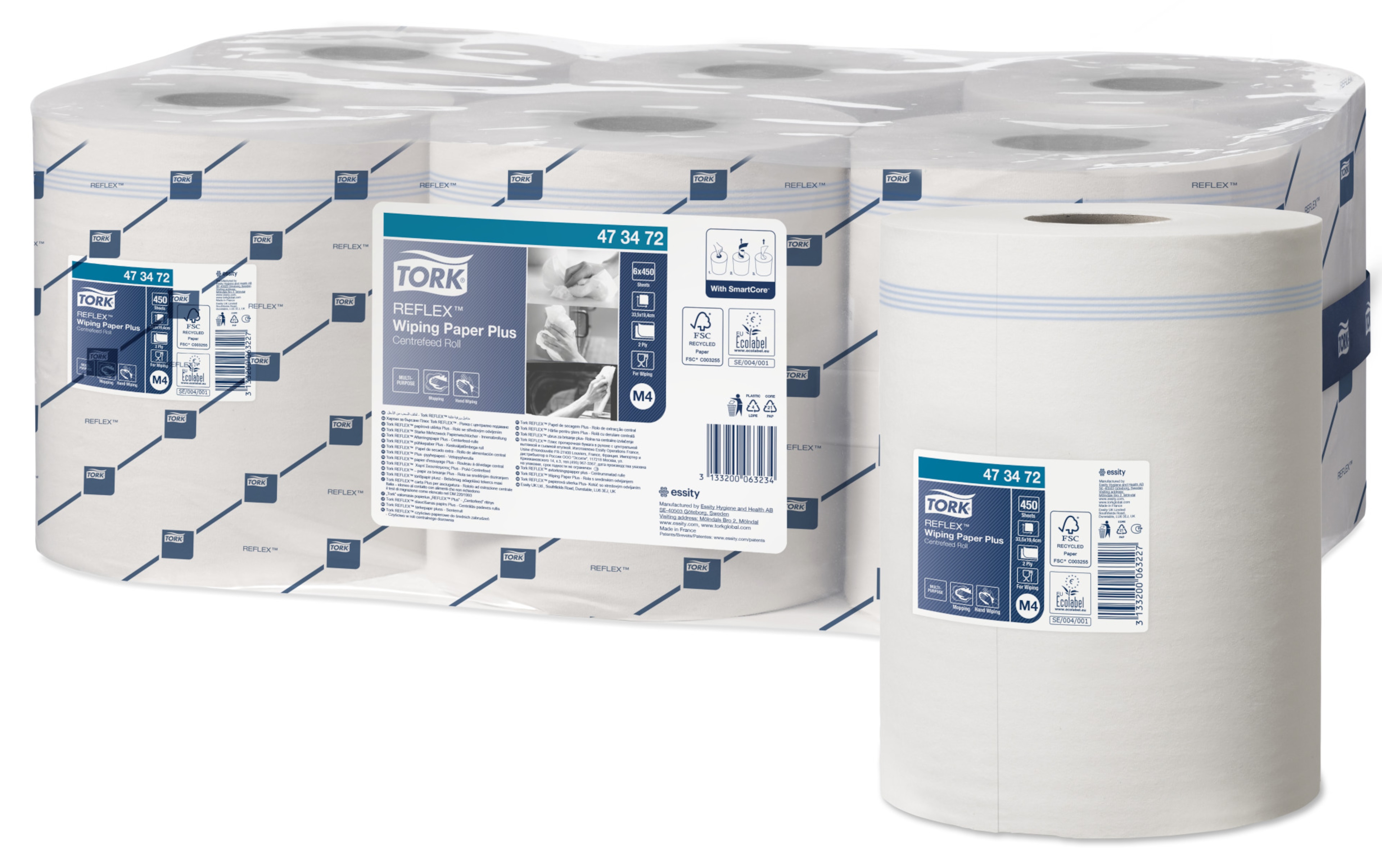 Tork Reflex™ Starke Papierwischtücher