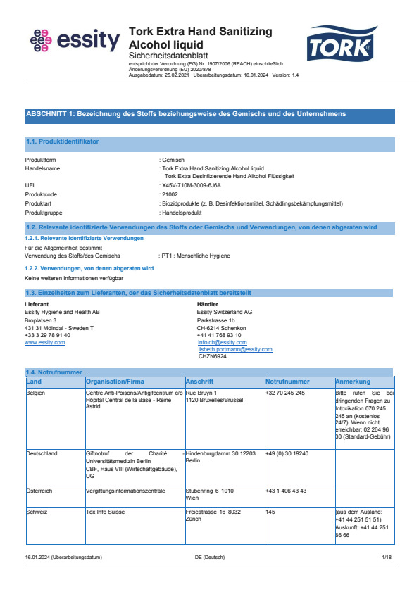 Safety Data Sheet