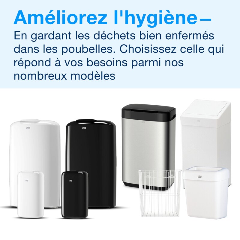Sac Poubelle Dissimulé WBWSSS2 - 3.5 Gallons, Acier Inoxydable - Neuf