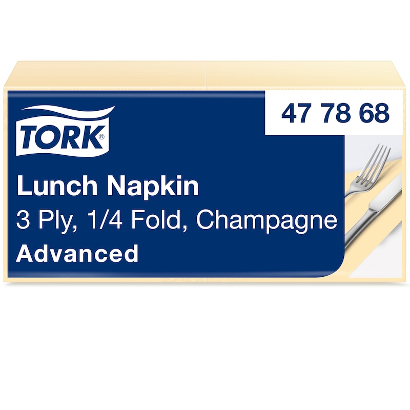 Tork Soft Lunchservietten Champagner