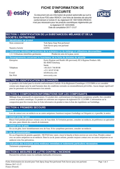 Safety Data Sheet