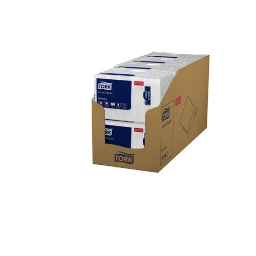 Tork weiße Lunchservietten 1-lagig | 509308 | Servietten