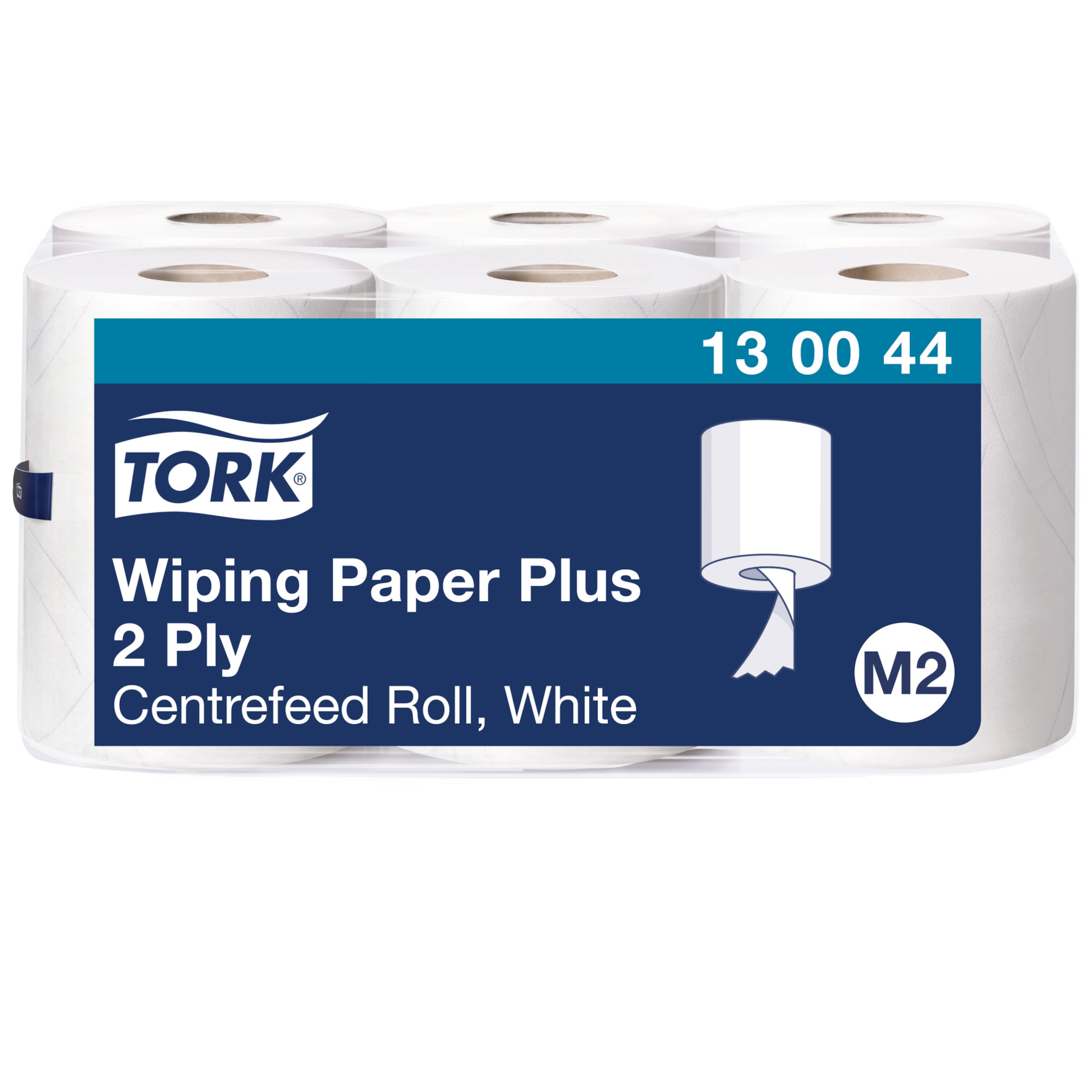 Tork Centrefeed Wiping Paper Plus White M2