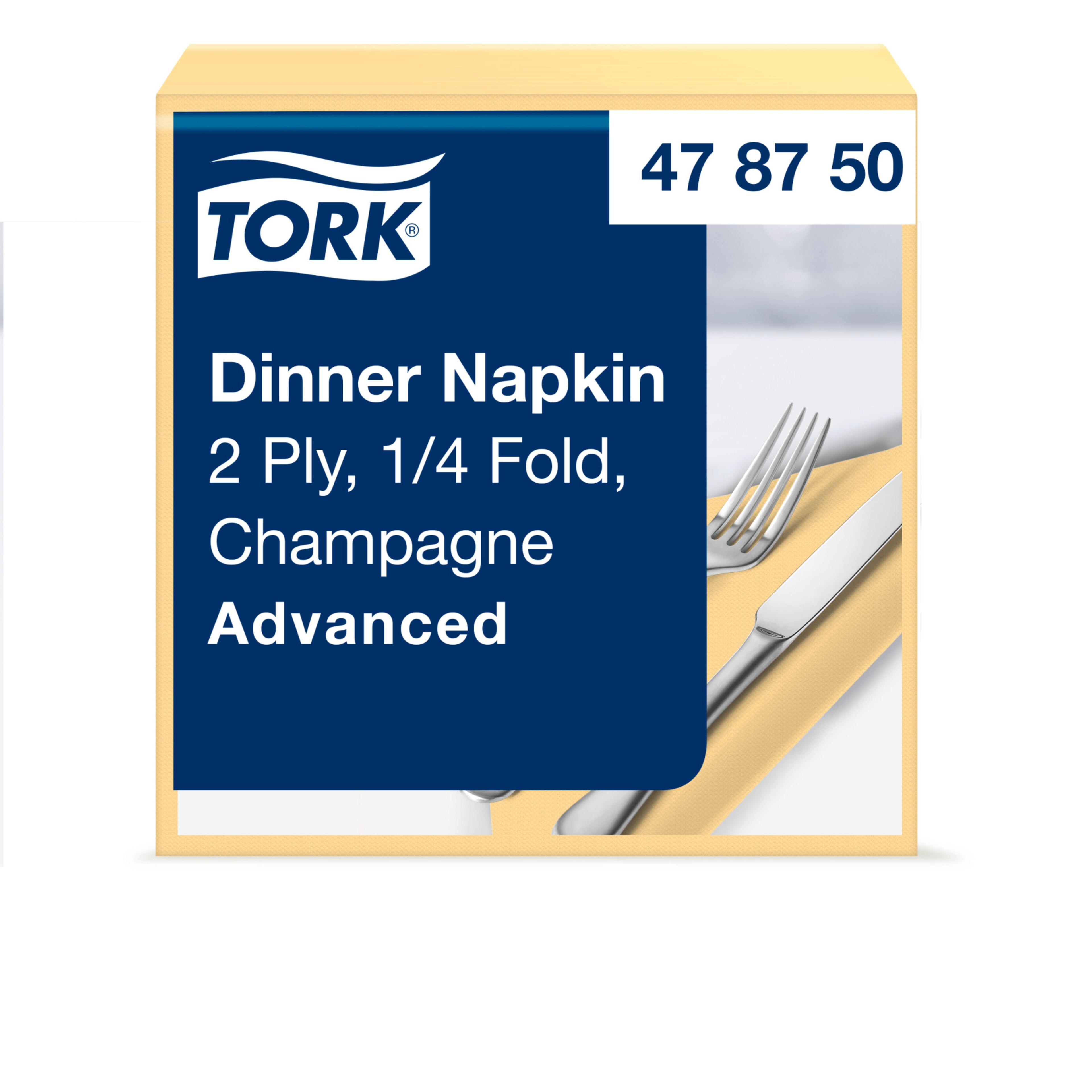 Tork šampanjavärvi õhtusöögisalvrätik