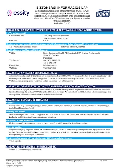 Safety Data Sheet