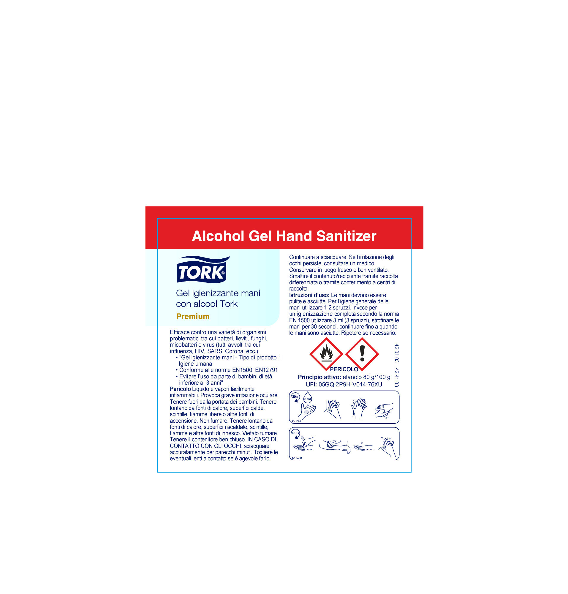 Usage Information Sign