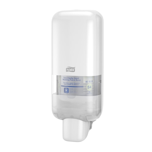 Tork Soap and Sanitizer Dispenser White