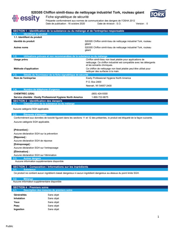 Safety Data Sheet