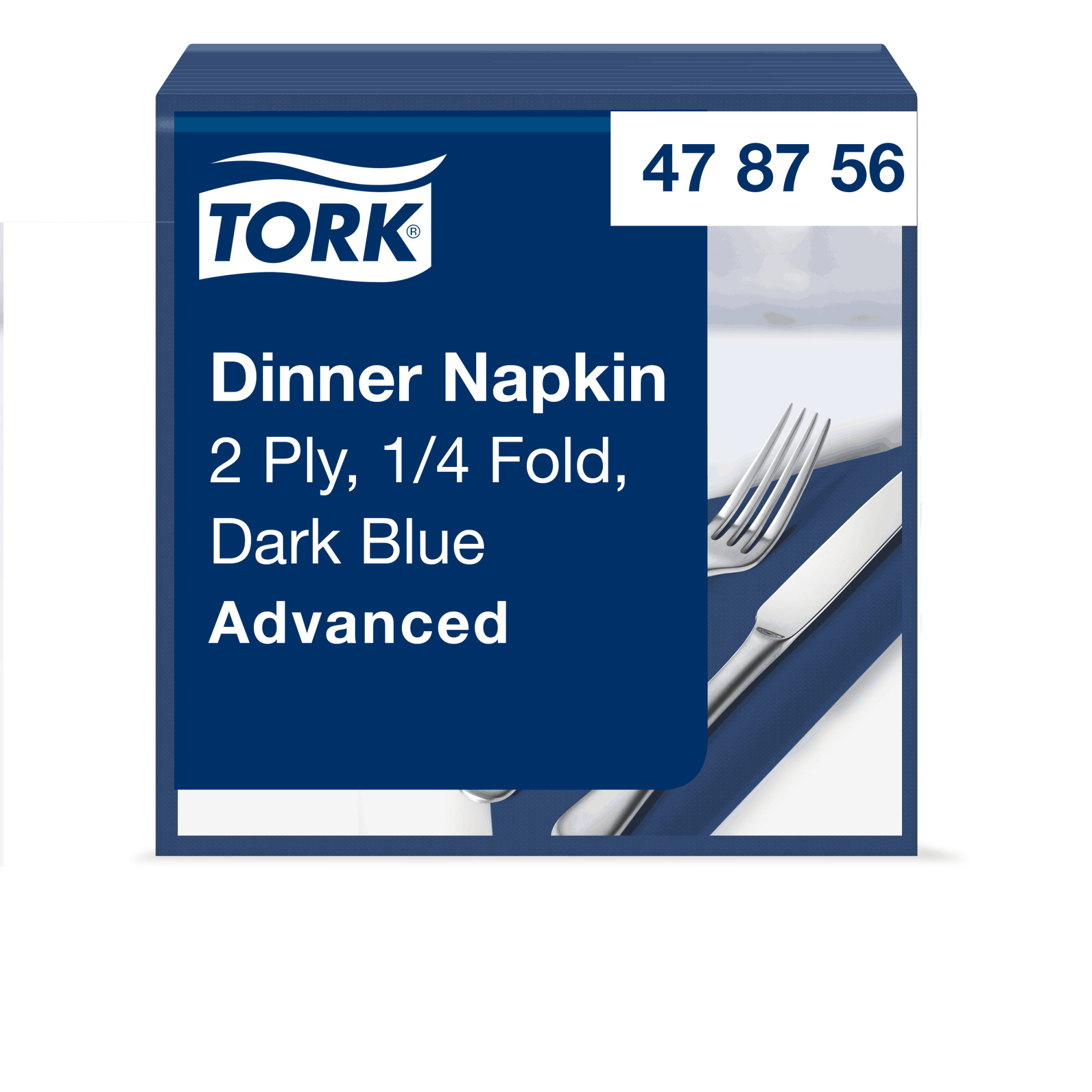 Tork Dinner Guardanapo Azul Escuro
