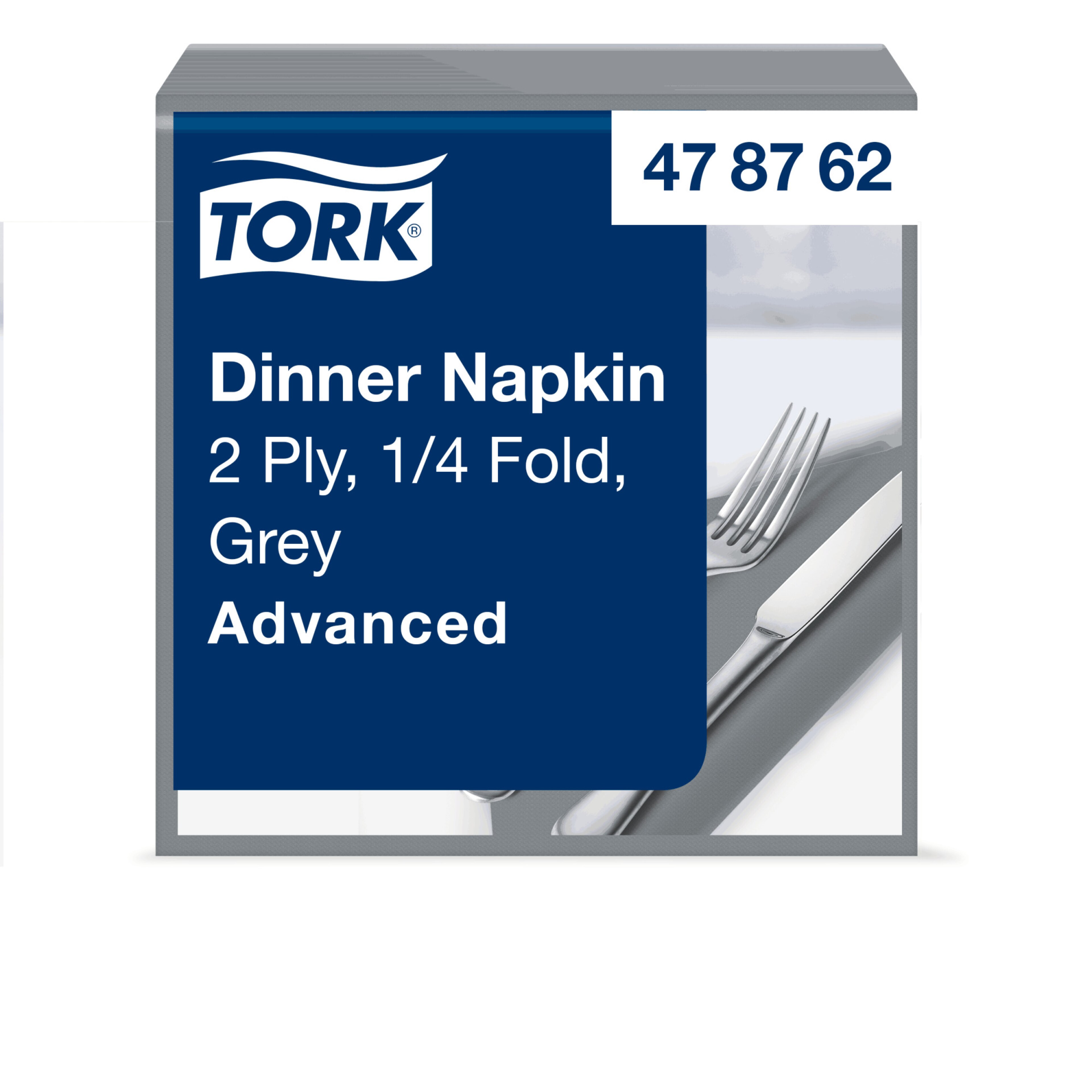 Tork Grey Dinner Napkin