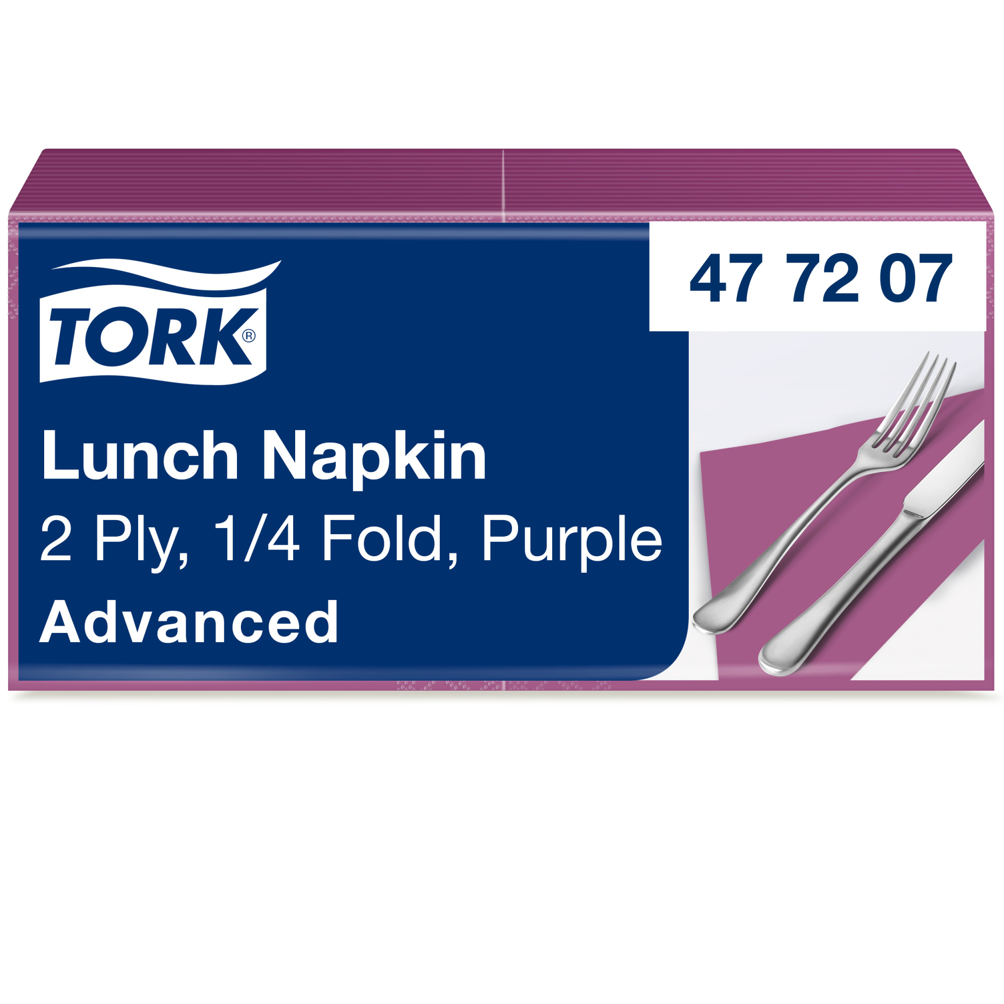 Tork Purple Lunch Napkin