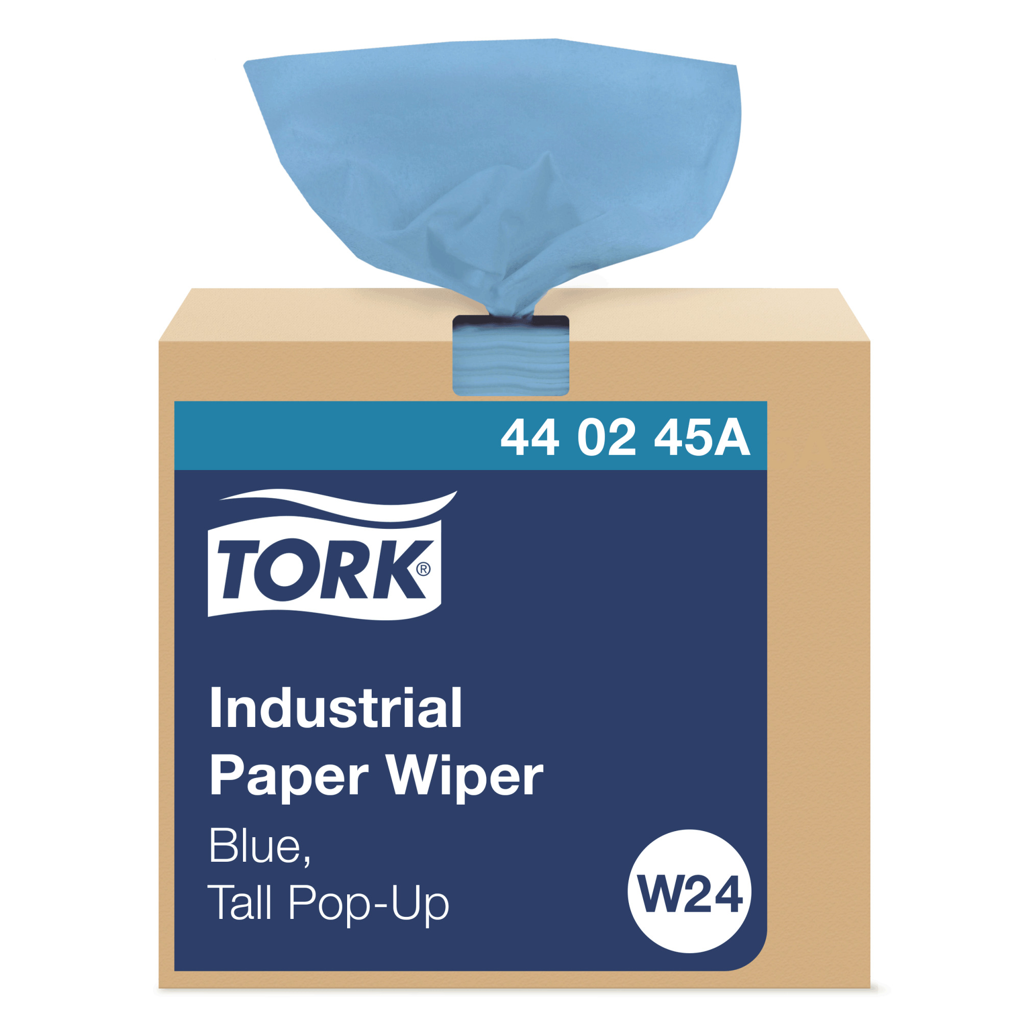 Lingette en papier industriel Tork, Bleu W24